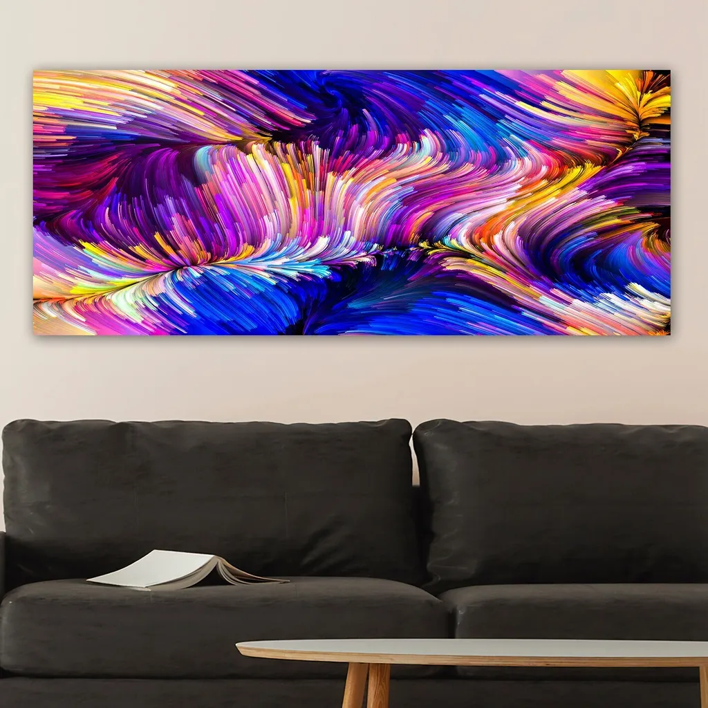 Tableau sur Toile Durable 50x120 cm pour Habiller un Mur Vide