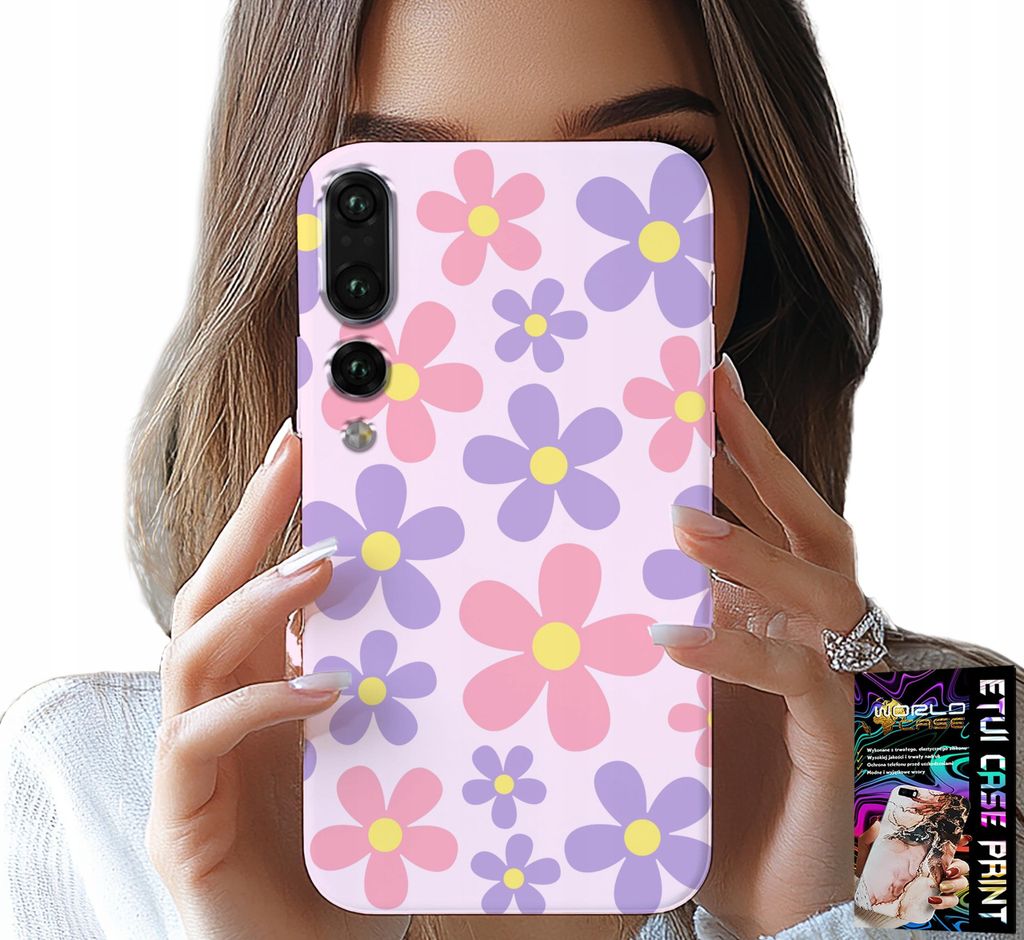 Hülle Für Huawei P20 Plus - Bunte Gänseblümchen, Gänseblümchen, Blumen