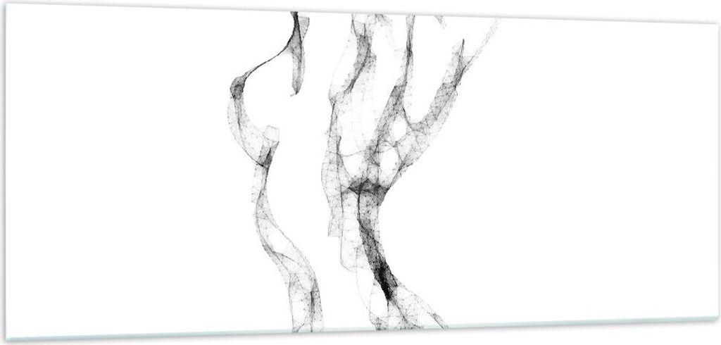 Bilder auf glas - Einteilig - Frau Körper Nacktheit - 100x40cm - Glasbilder - Wandbilder - Bilder - zum Aufhängen bereit - Wanddekoration aus Gla...