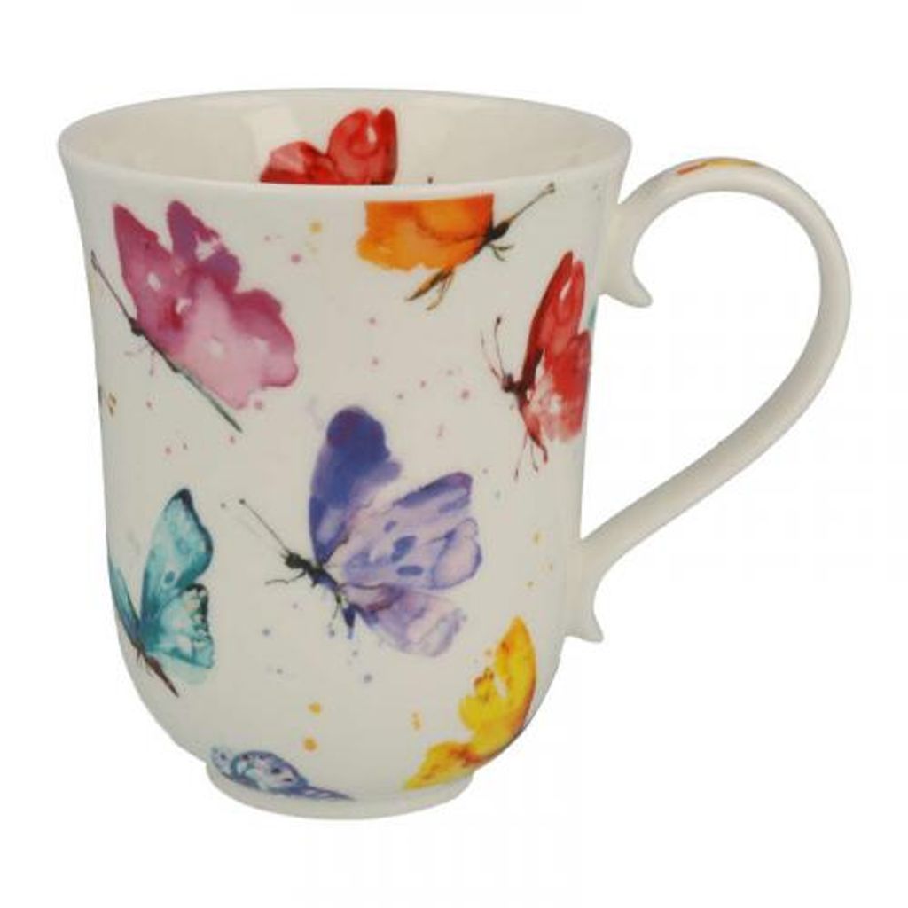 DUNOON Becher Fine Bone China DUNOON Splat Becher – Porzellantasse, 320 ...