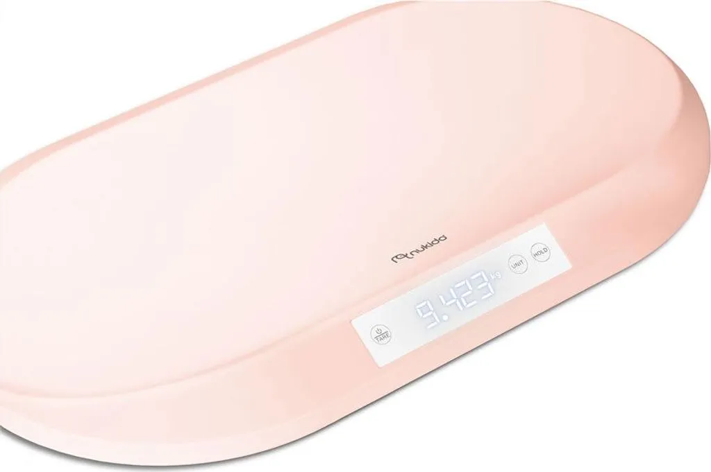Pèse-bébé électronique NK-950 Nukido blanc pour suivi de croissance