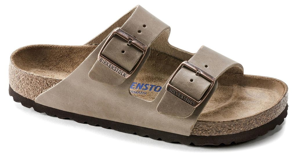 Birkenstock 0552813 Herren-Pantoletten in Beige – schmale Produktbild 