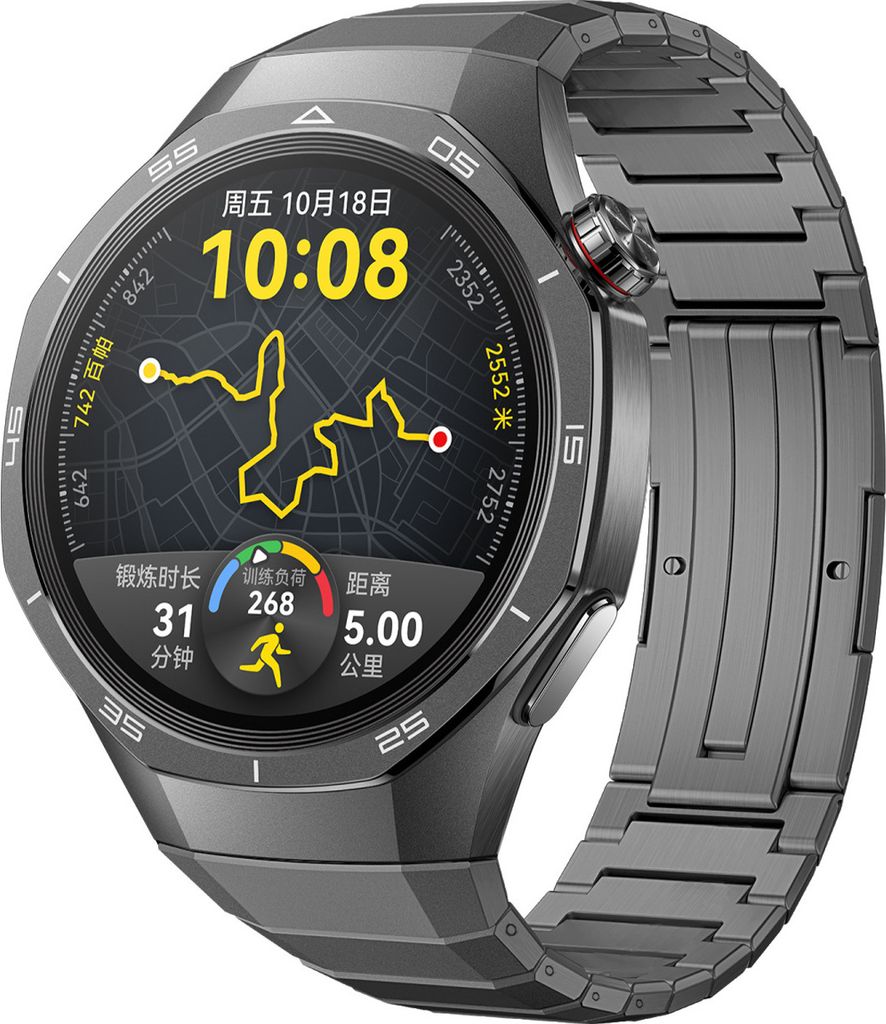 INF Titanarmband für Huawei Watch GT 5 Pro 46 mm Grau Produktbild 