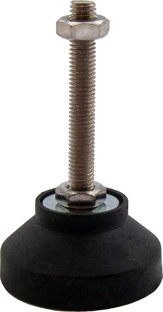 KLAK Stellfuss Kunststoff M8x50mm Teller 50mm für Aluprofil Produktbild 
