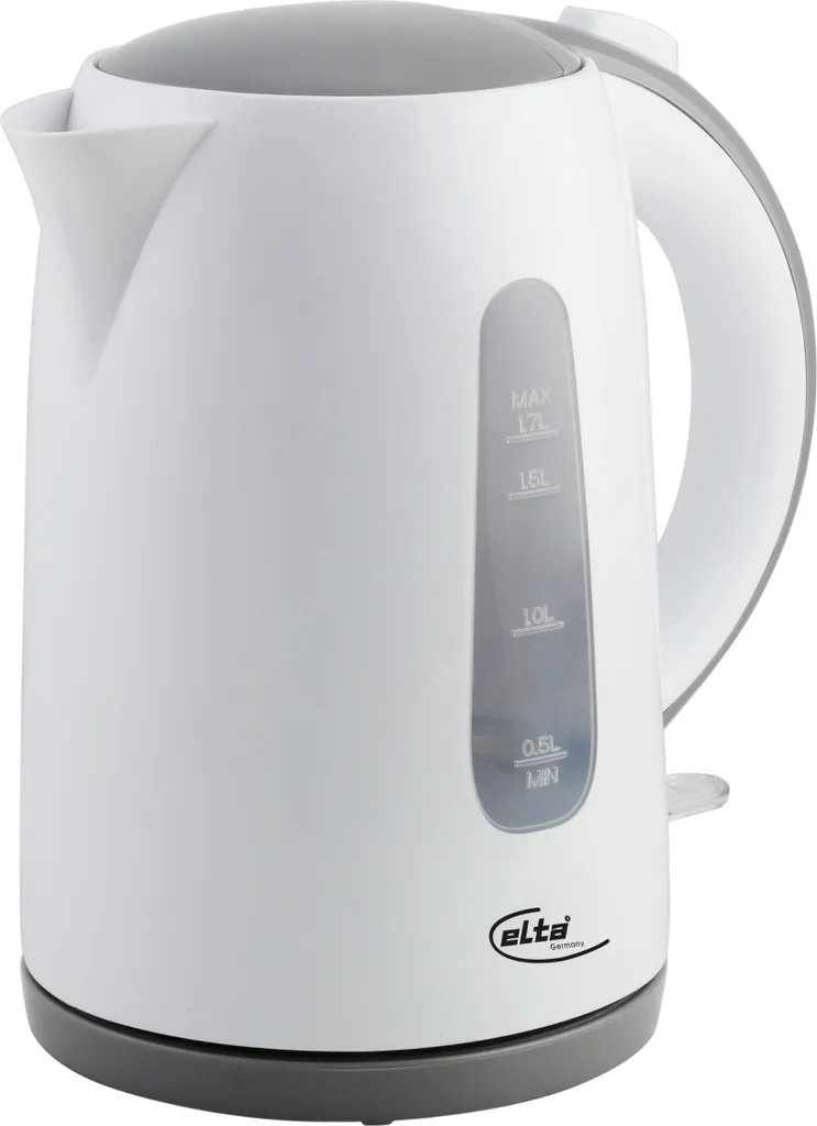 Bouilloire Sans Fil 1,7L Elta 2200W avec Arrêt Auto - Puissante et Ergonomique
