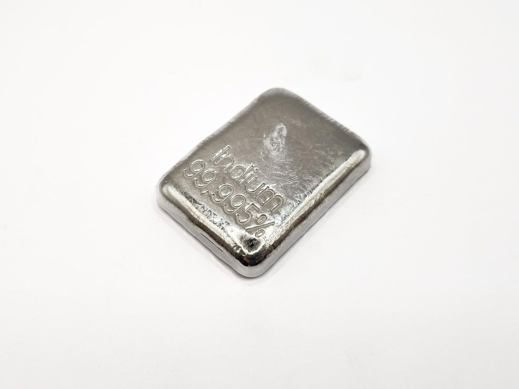 Indium In99,995 % (4N5) Barren, 100 g Produktbild 
