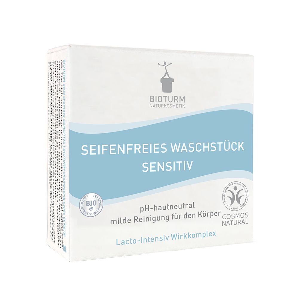 BIOTURM Seifenfreies Waschstück sensitiv Nr.130 Bio 100g