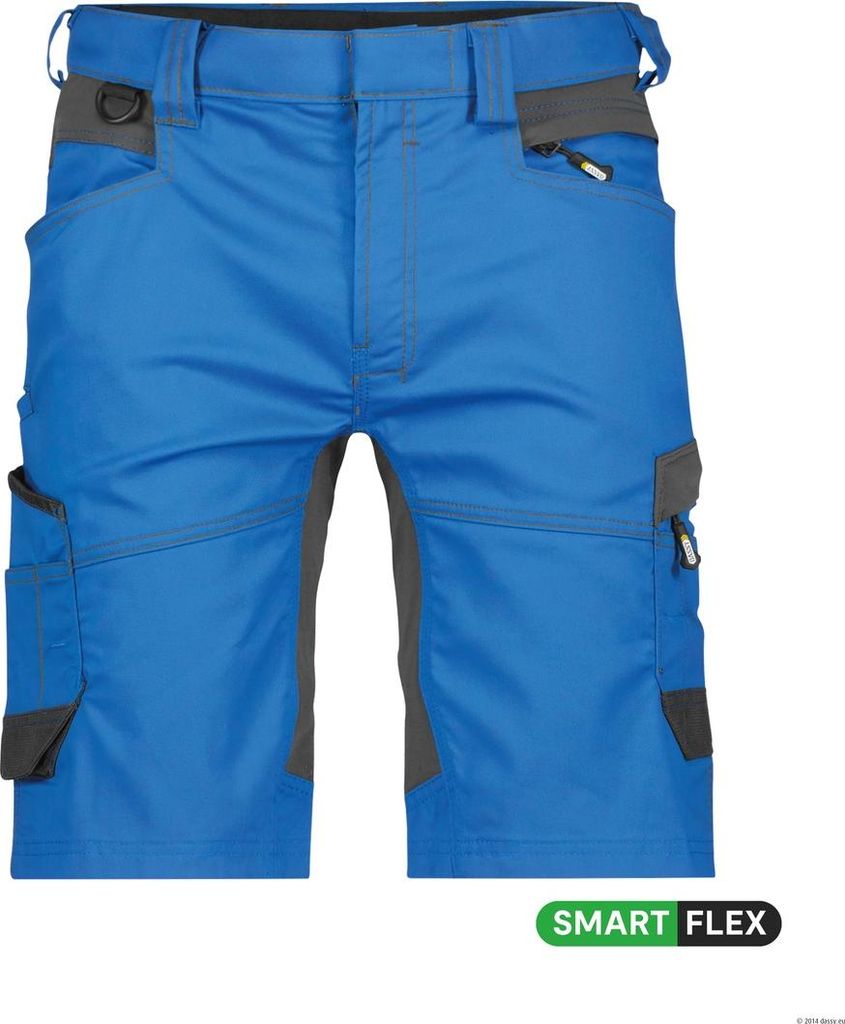 DASSY Arbeitsshorts AXIS Shorts Gr. 44 blau/anthrazit Produktbild 