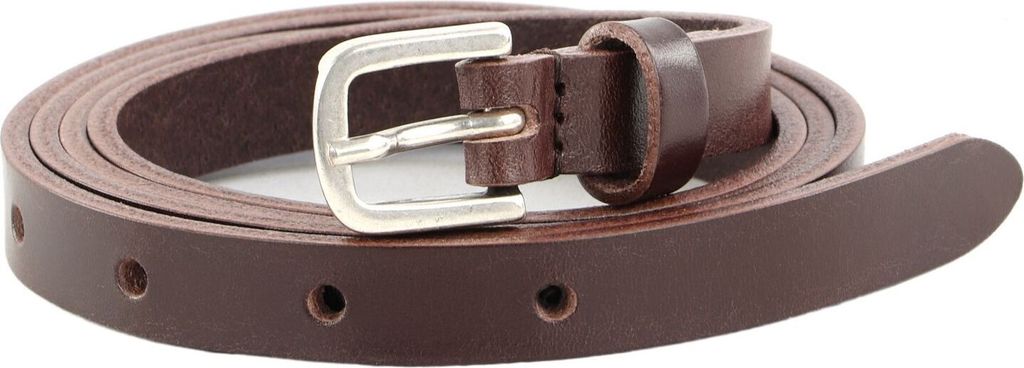Vanzetti Leder Gürtel Neon Booster 15mm Full Leather Belt W110 Darkbrown dunkelbraun