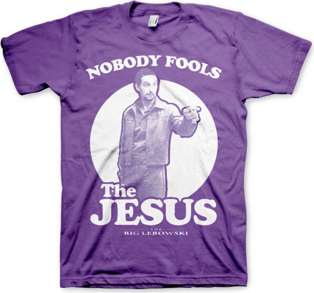 Nobody Fools The Jesus T-Shirt - Large - Purple
