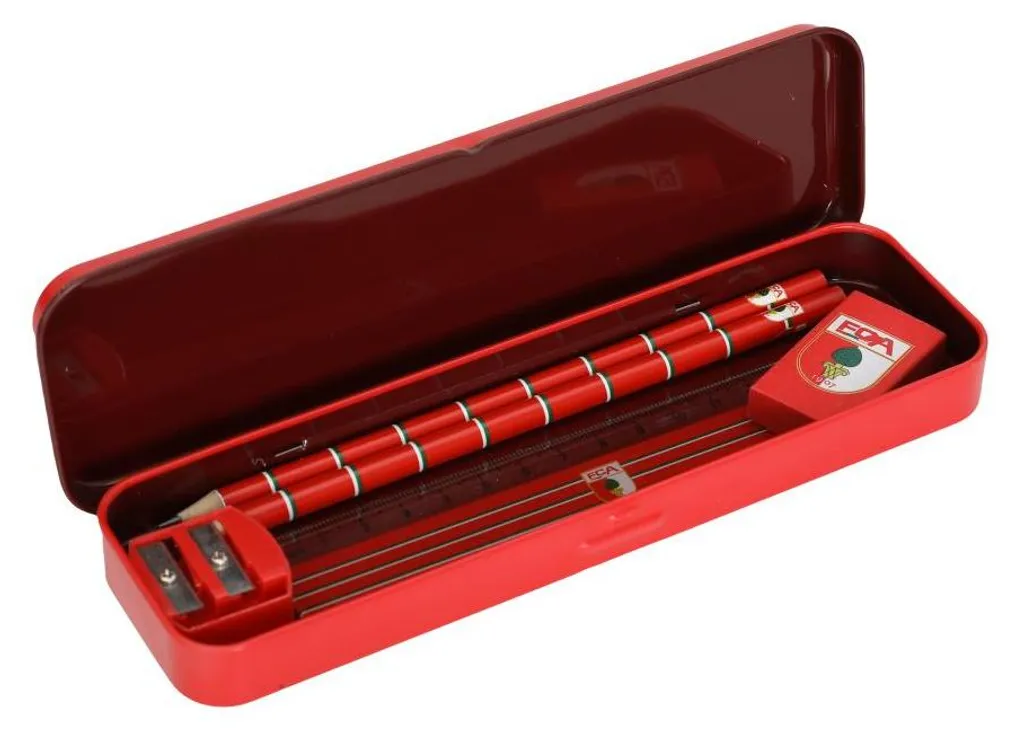 Fournitures scolaires FC Augsburg - Ensemble d'écriture 6 accessoires