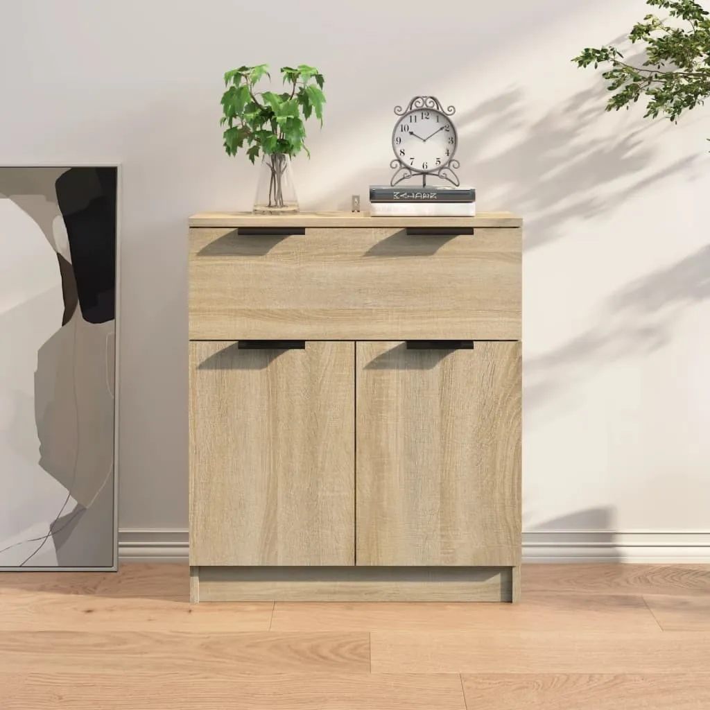 Madia Moderna Rovere Sonoma 60x30x70 cm | Mobile Elegante ed Economico