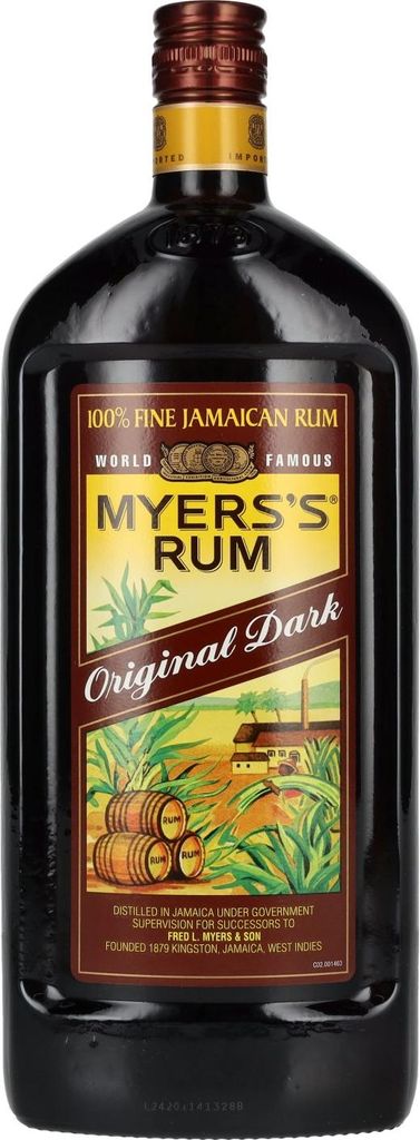 Myers's Rum Original Dark 40% Vol. 1l Image du produit 