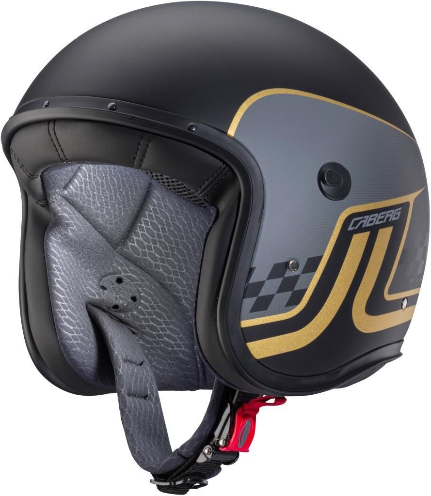 CABERG FREERIDE TROPHY matt schwarz-grau-gold XS XS in gelb/grau/schwarz