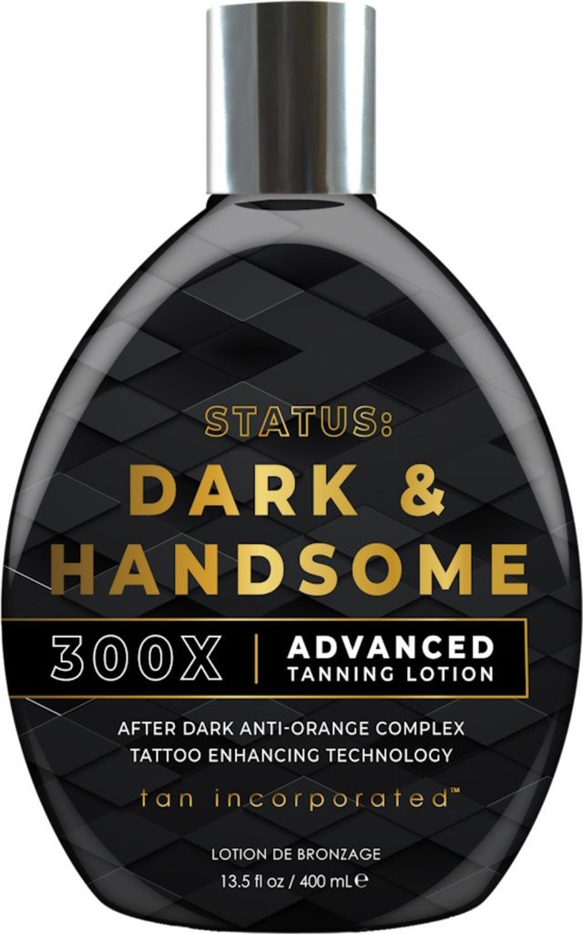 Tan Incorporated Status Dark & Handsome Bronzer zum Bräunen 400 ml
