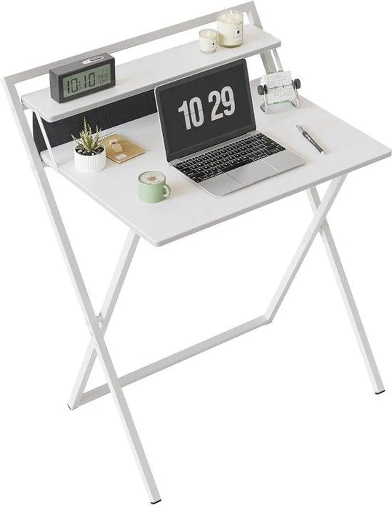Plan de travail rabattable 60 cm : plateau de bureau mural gain de place