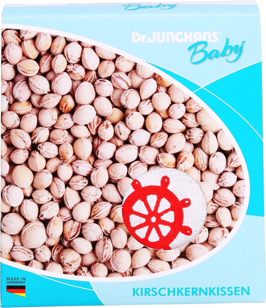 Kirschkernkissen 10x10cm f. Baby, 1 St Produktbild 