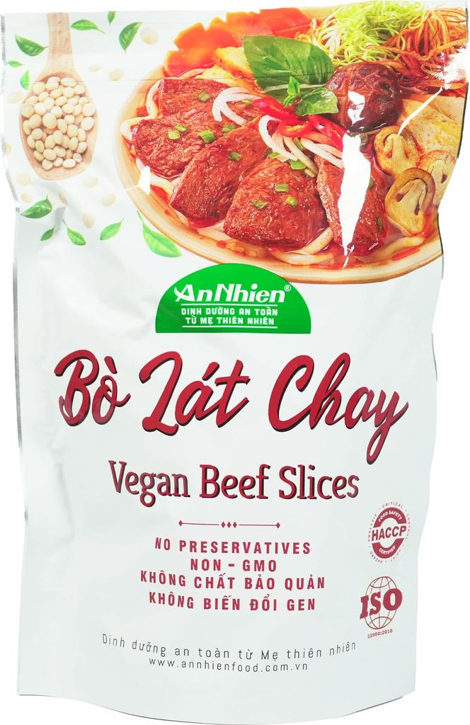 An Nhien Sojafleisch Vegane Rind Stücke Bo Lat Chay 150g