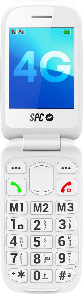 Cellulare per Anziani SPC Harmony 2 4G | Schermo Antigraffio Bianco - 2