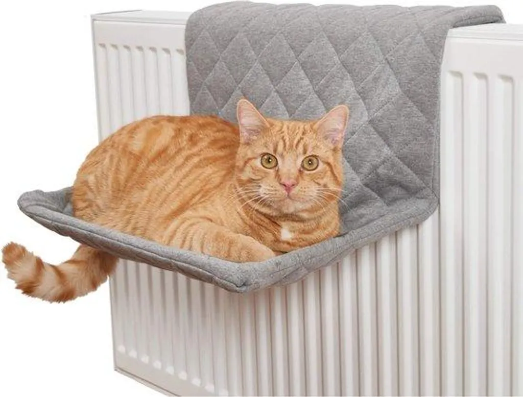 Couche chauffante pour chat de radiateur jusqu'à 7kg au design élégant