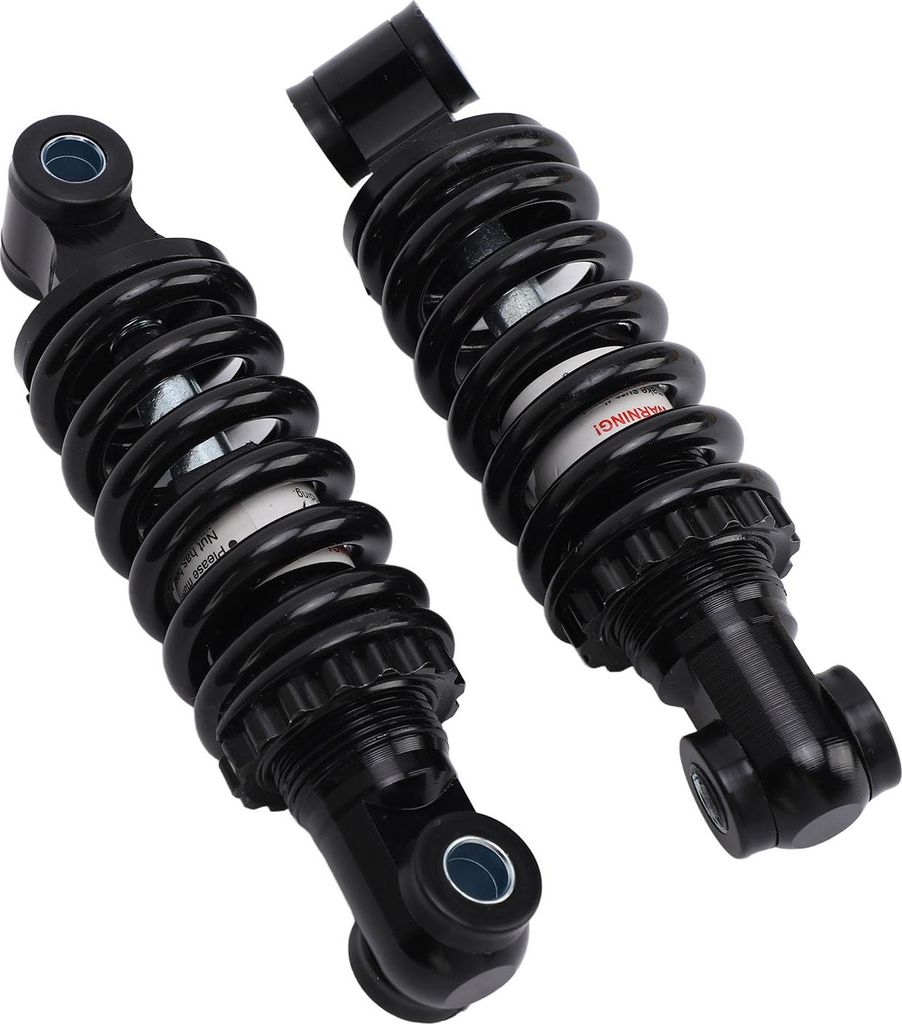 1 Paar hintere Stoßdämpfer, 125 mm, verstellbare Dämpfungsstrebe für Elektro-Fahrrad, Motorrad, ATV, Roller, Dirt Pit