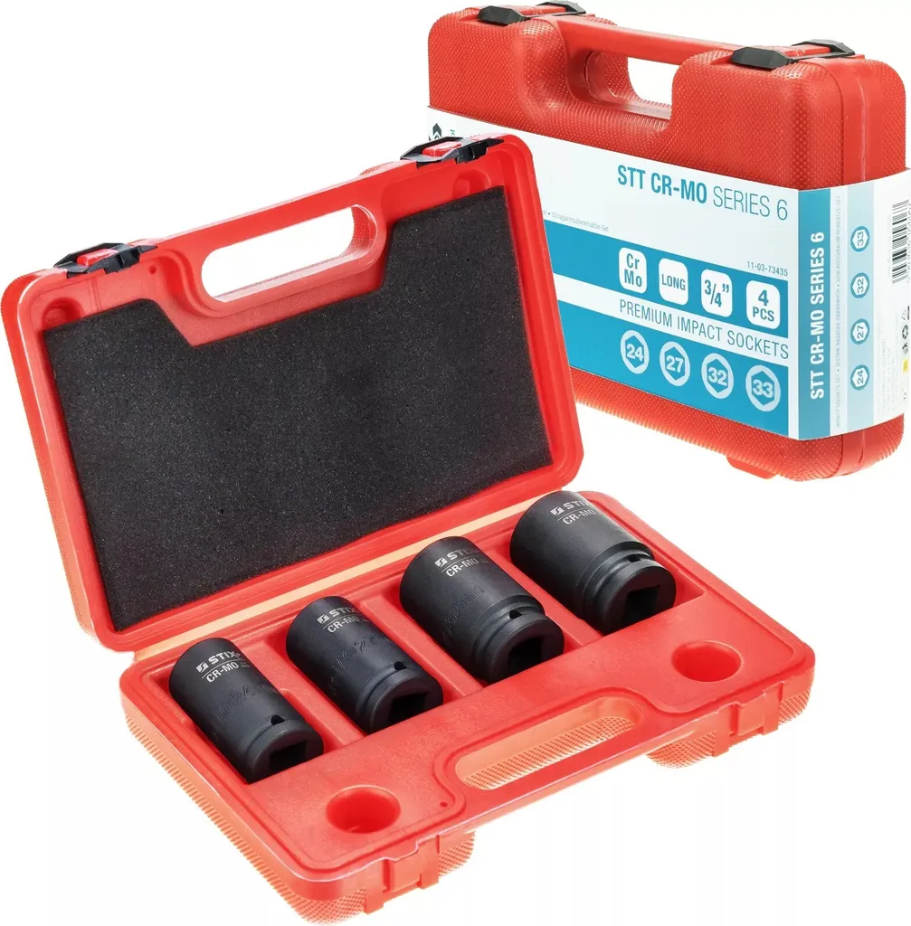 Bussole Impulsi 3/4" STIX per Mezzi Pesanti | Kit 4 Pezzi 24-33mm