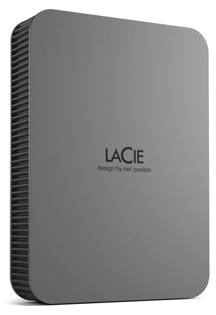 LaCie Mobile Drive Secure    5TB Space Grey USB 3.1 Type C Produktbild 
