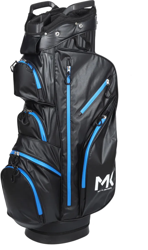 MK Golf Solid Tour Trolleybag Bleu - Sac de golf chariot imperméable - 3