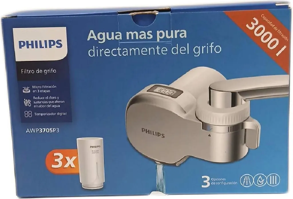 Filtre à eau Philips : éliminez goût de chlore et calcaire au robinet - 6