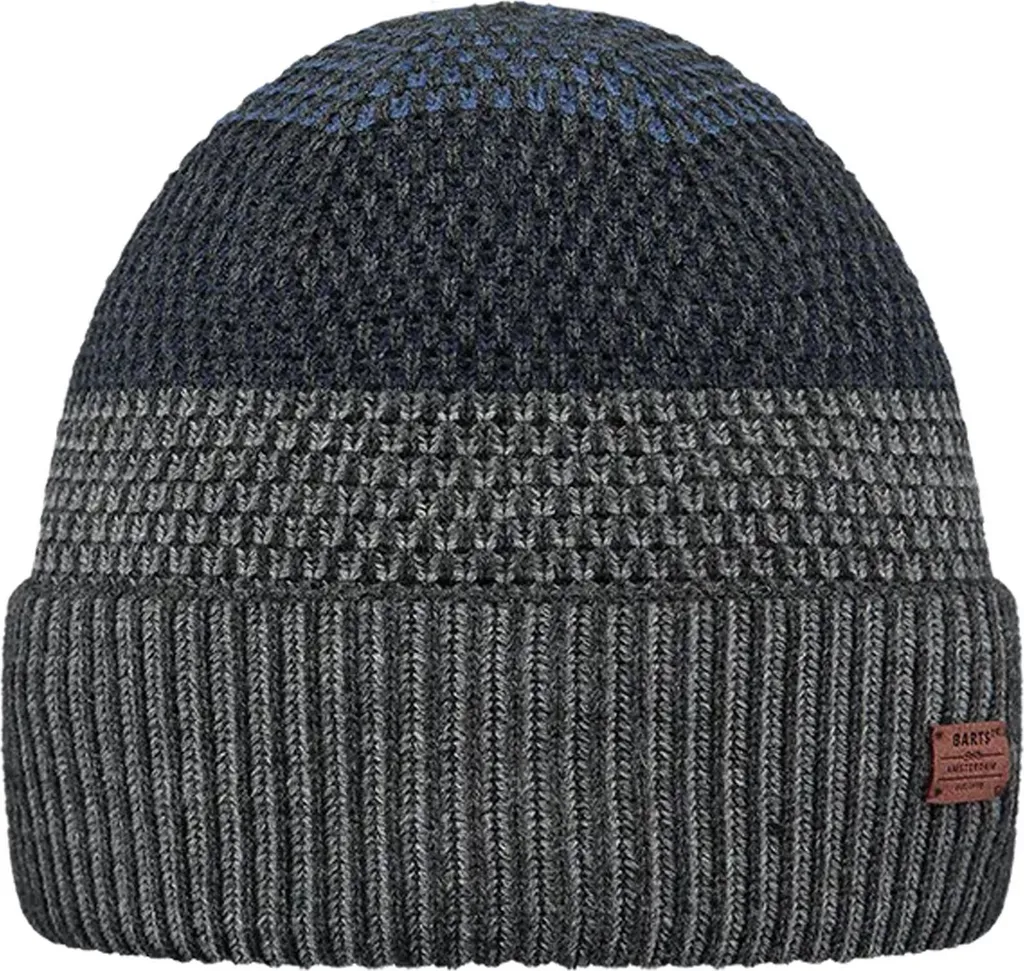 Barts Miguen Beanie Grigio - Berretto Invernale Uomo Donna Taglia Unica