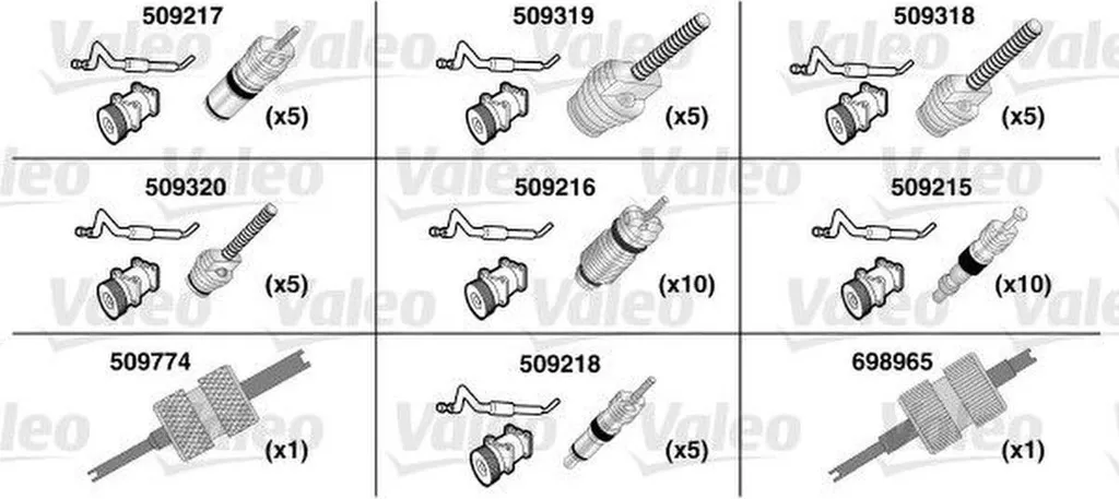 Module de Commande Valeo 509735 pour Réparer la Ventilation Auto