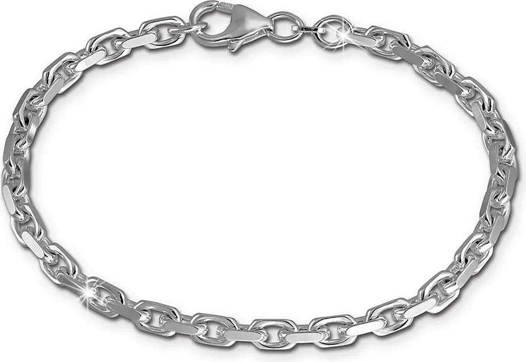 Bracelet ancre SilberDream SDA2339J en argent 925 poli pour homme femme