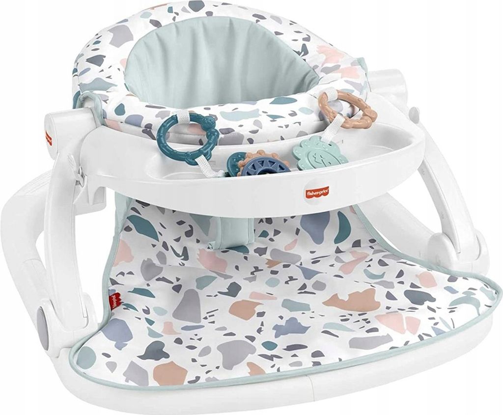 Fotelik podłogowy Fisher-Price z tacką - dla niemowląt, 2 Zdjęcie produktu 