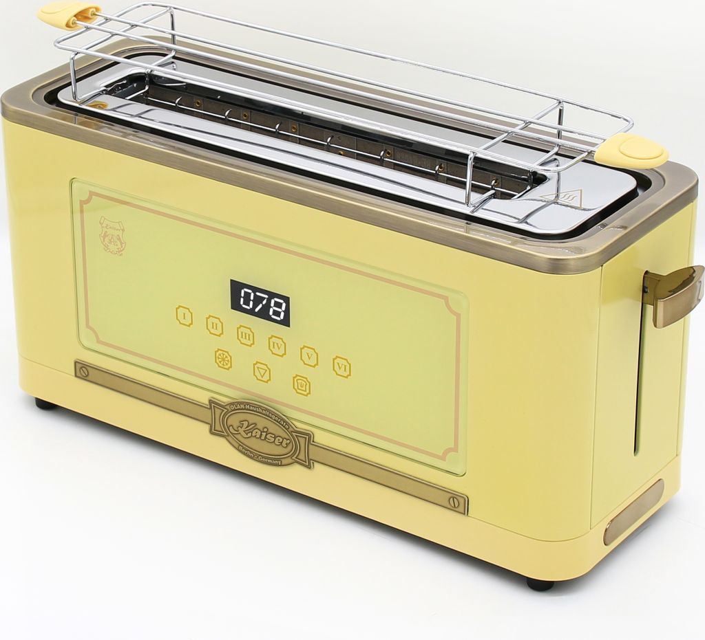 Retro-Toaster Kaiser T 4000 ElfEm, 6 verschiedene Toaststufen für beste Ergebnisse