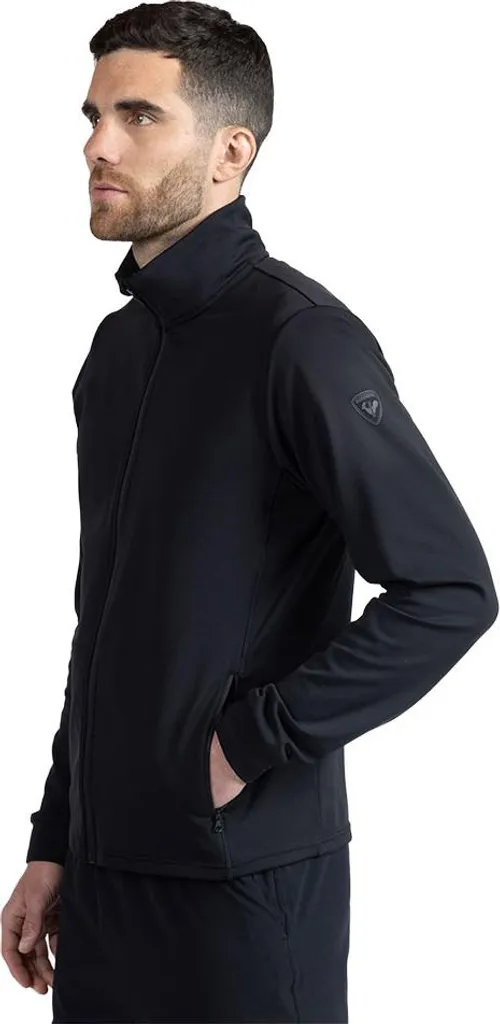 Pull Rossignol Homme Noir M à Fermeture Éclair - Couche Intermédiaire - 2