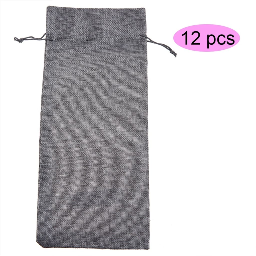 Weintasche, Weinabdeckung, Weindekorationstasche, Wein-Kordelzugtasche, dekorative Tasche, Geschenktasche