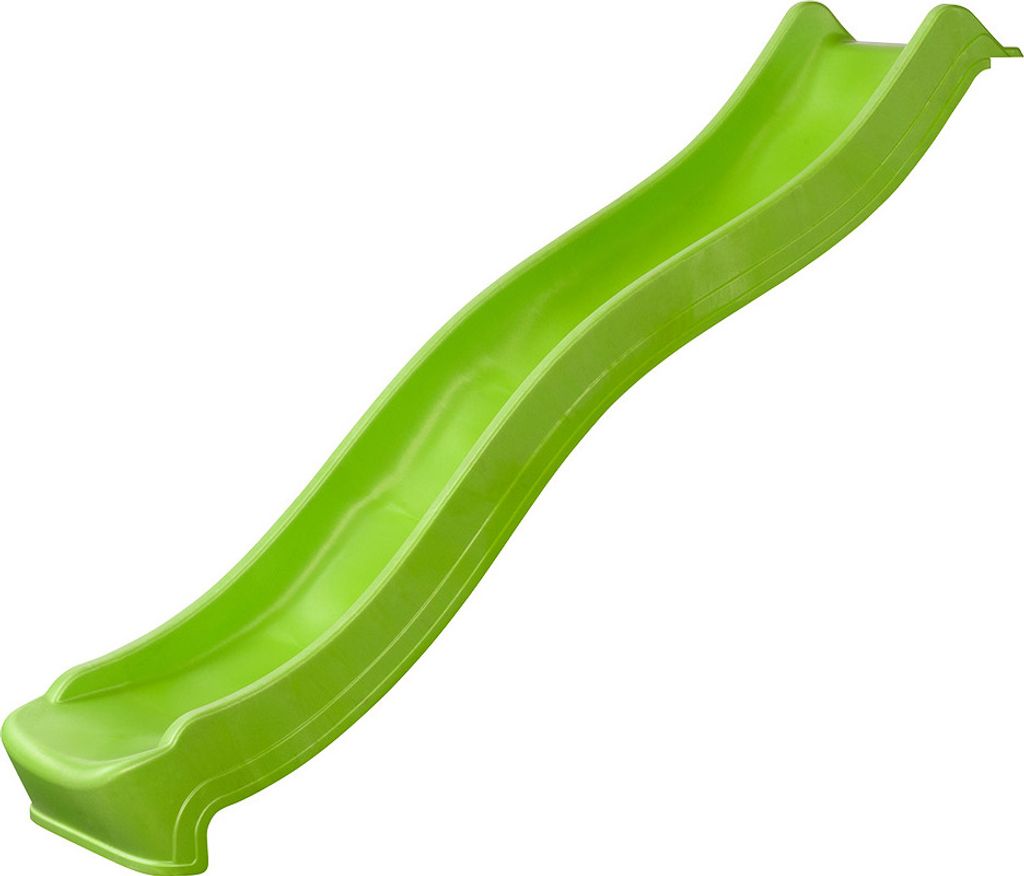 WICKEY Rutsche für Spielturm im Garten, Outdoor Rutsche 220 cm – apfelgrün