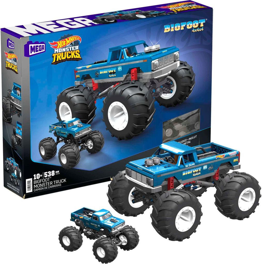 Mattel HHD20 - MEGA Hot Wheels Collector Bigfoot Obrázek produktu 