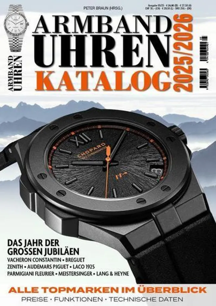 Livre Armbanduhren 2025/2026 : Encyclopédie Visuelle de l'Horlogerie