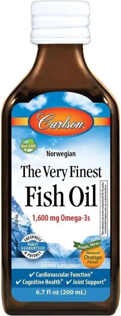 Carlson Labs The Very Finest Fish Oil 200 ml 6652