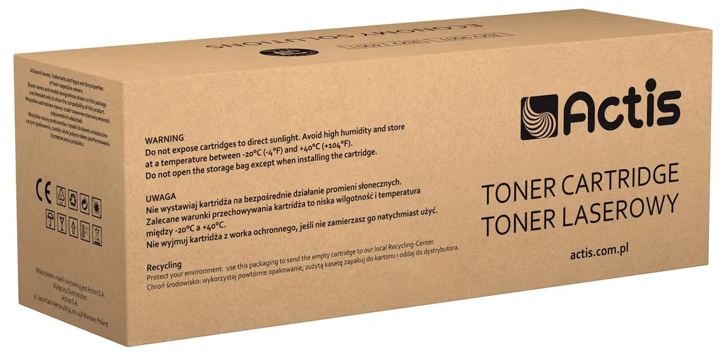 Toner de bureau Actis TH-49X noir idéal pour l'impression de rapports