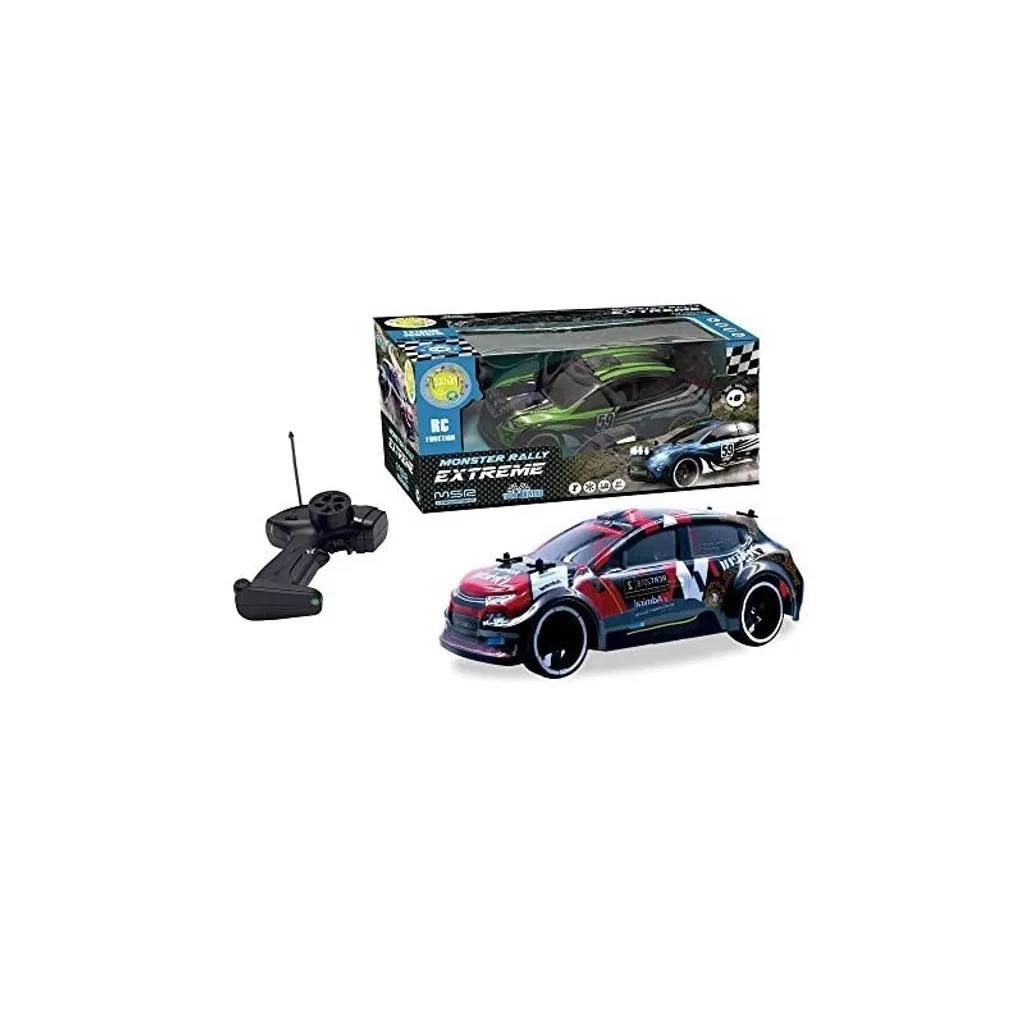 Voiture de course 2,4 GHz TACHAN 96599 - Modèle Rally Extreme 1:16 Rapide