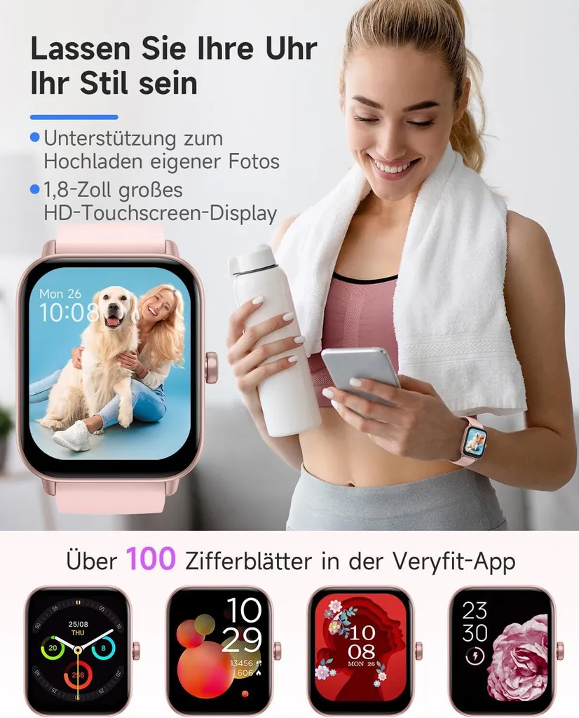 Miglior Smartwatch Donna Economico con Alexa e Chiamate HD 2024 - 7