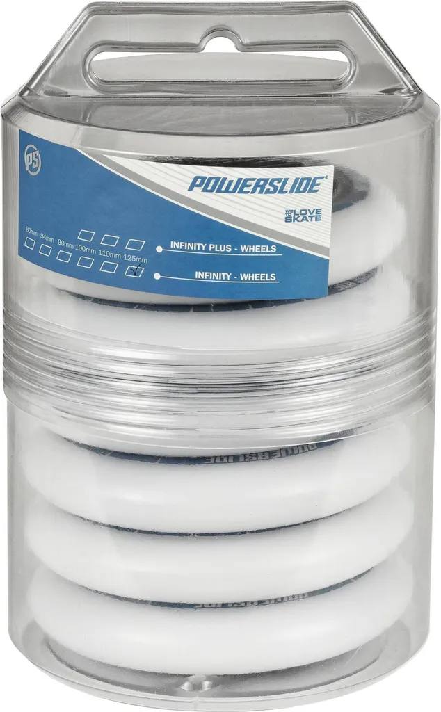 Roues pour roller endurance Powerslide Infinity 125mm 85A x6 - 4