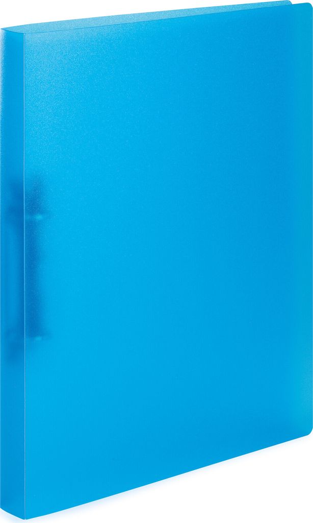 Ringbuch A4 2 Ring 25mm transluzent blau Herma Produktbild 