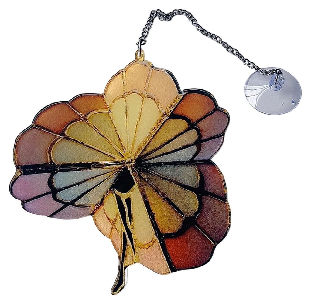 Acryl-Hängedekoration „Tänzerin“, 2D-Flachglas-Tänzerin, für drinnen und draußen, Garten oder Terrasse