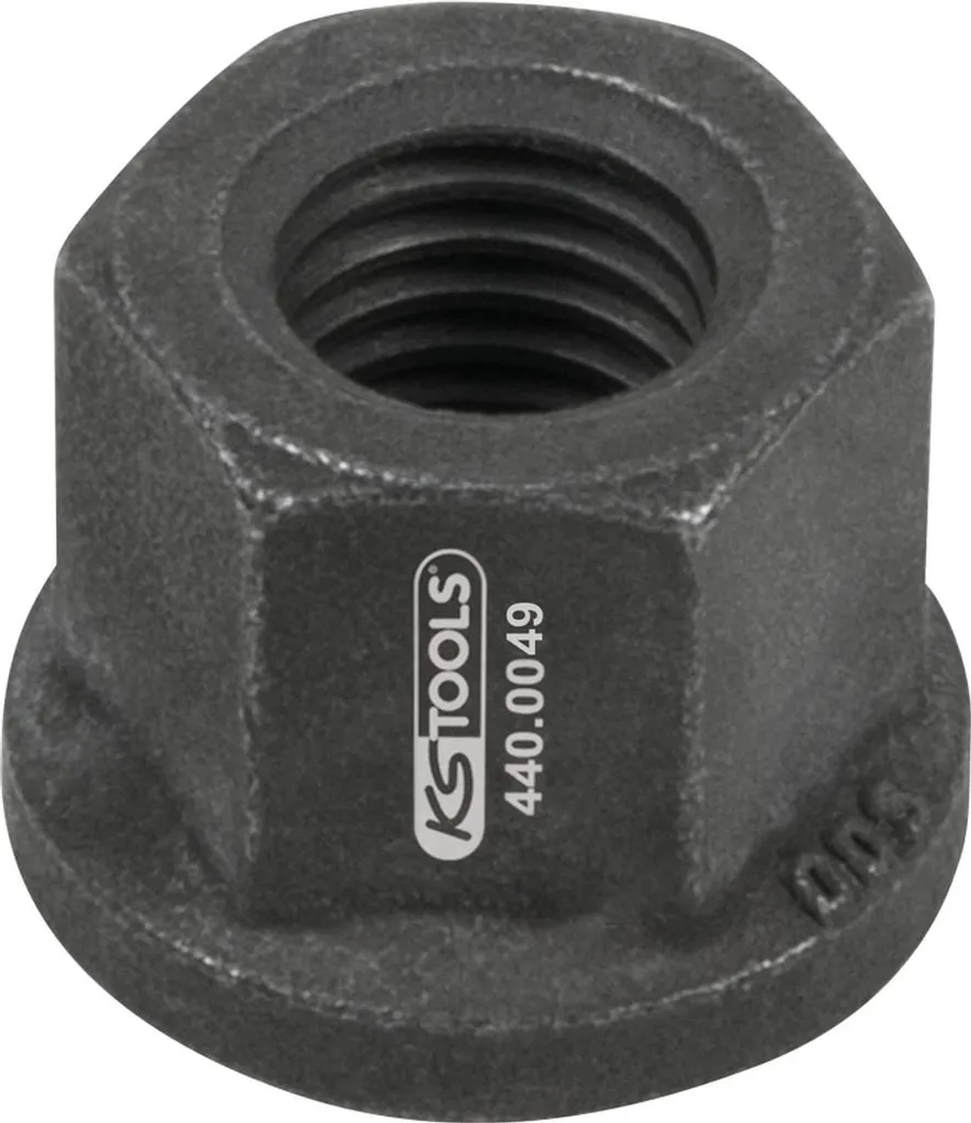 Écrou à embase crantée M14 KS Tools pour un serrage sécurisé durable