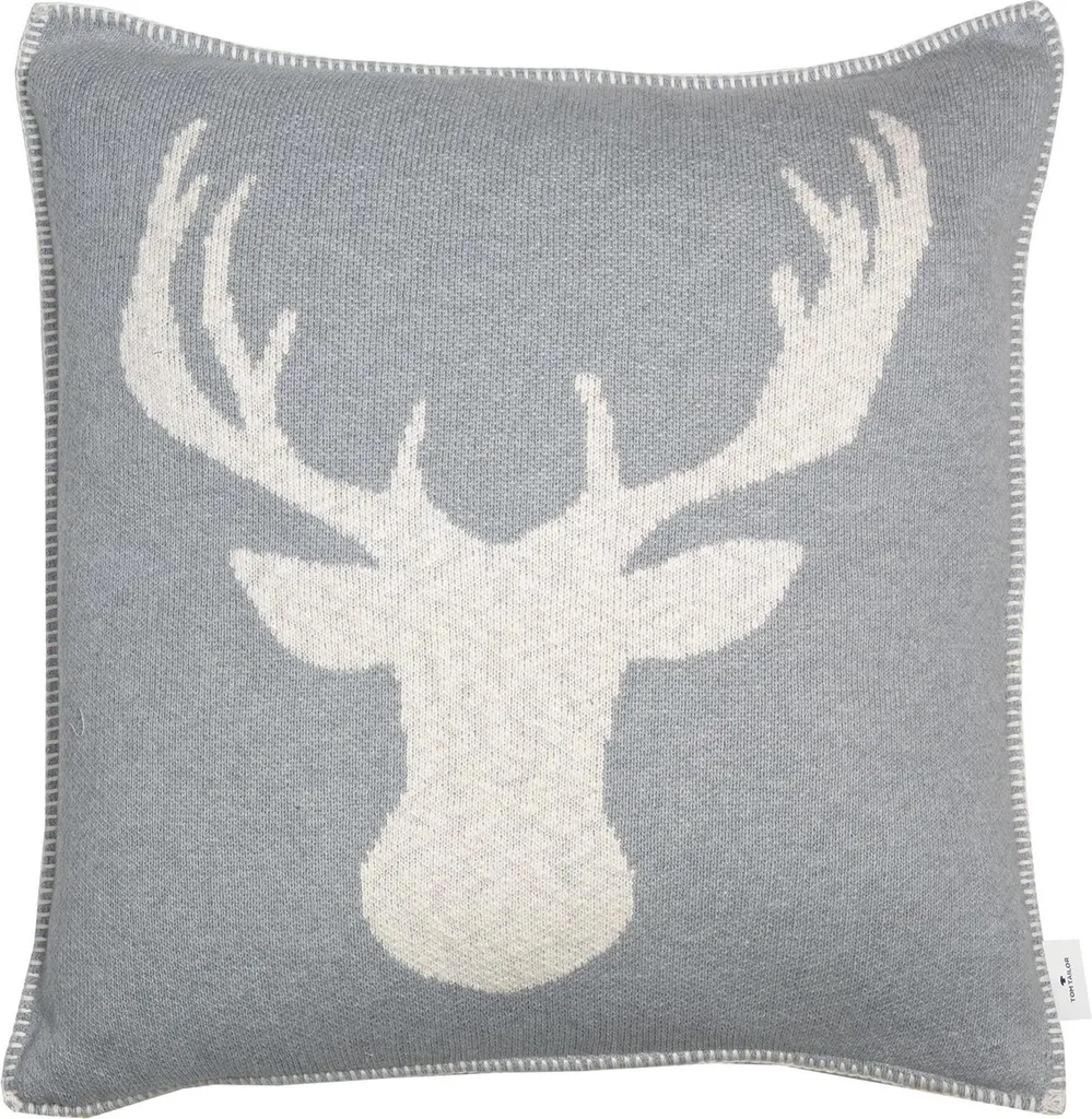 Cuscino Arredo Tom Tailor 45x45 Grigio Maglia - Must-Have Living