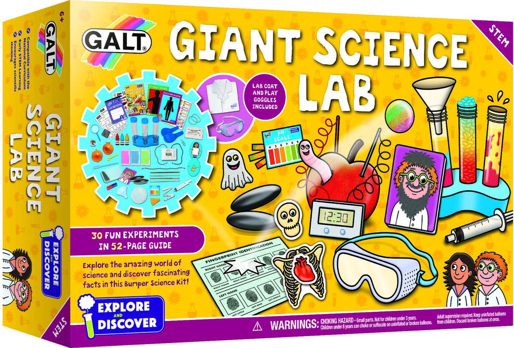 Giant Science Lab Esplora e scopri Set di attività Immagine del prodotto 
