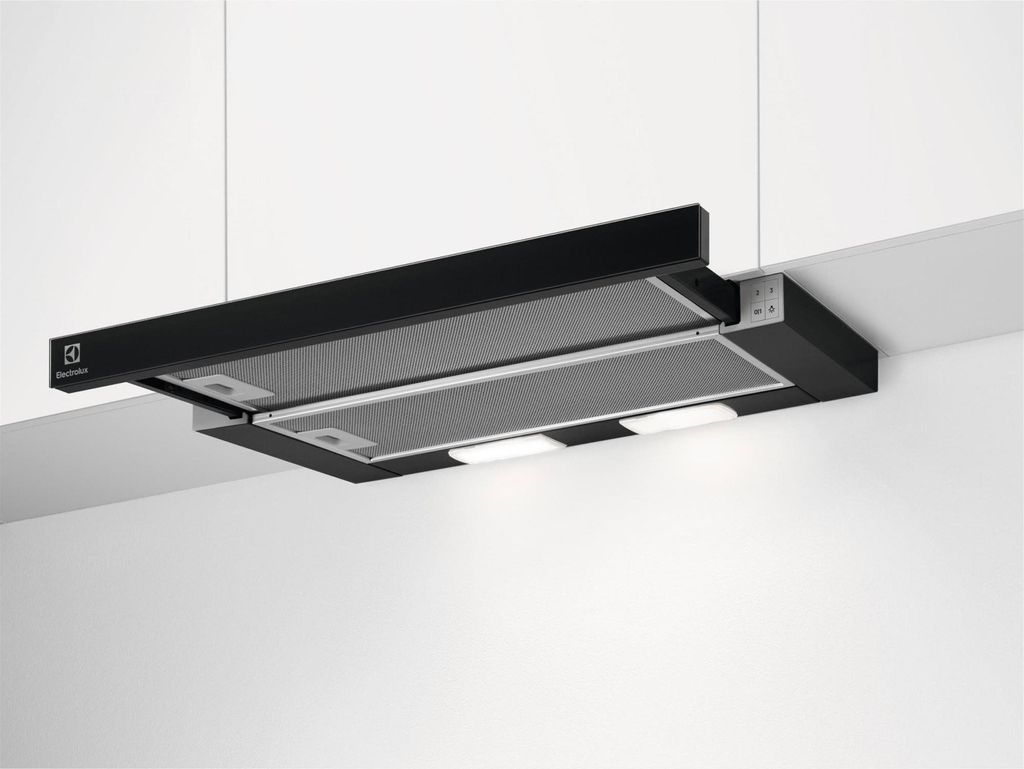 Electrolux LFP326FB, 410 m³/h, Zvedené / recirkulačné, D, Obrázok produktu 